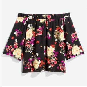 Floral Off The Shoulder Top